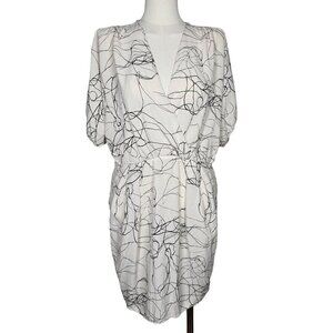 Ulla Johnson Barney's Co-Op Silk Casual Summer Dress White Women Size 4